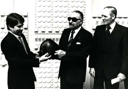 Carl Carstens war Ehrengast bei der Hörspielpreisverleihung 1978 Carl Carstens war Ehrengast bei der Hörspielpreisverleihung 1978